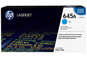 HP C9731A 645A Original Cyan Toner Cartridge LaserJet 5500 5550