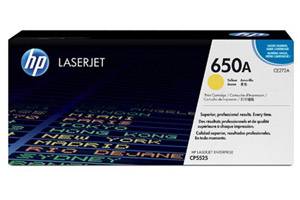 HP CE272A Yellow Original Toner Cartridge for LaserJet CP5525