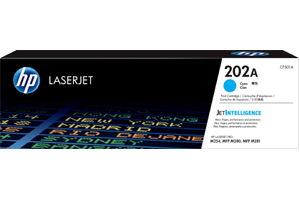 HP CF501A 202A Cyan Original Toner Cartridge - M280 M281 M254