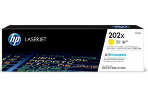 HP CF502X 202X Yellow Original Toner Cartridge - M280 M281 M254