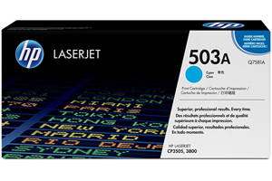 HP Q7581A Original Cyan Toner Cartridge for LaserJet 3800