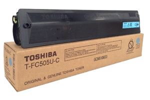 Toshiba T-FC505U-C Cyan Original Toner Cartridge