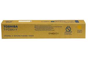 Toshiba T-FC50U-Y Original Yellow Toner Cartridge for e-Studio 2555C 5055C