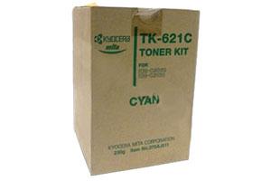 Kyocera Mita TK-621C 370AJ511 Original Cyan Toner Cartridge for KM-C2030 C3130