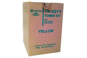 Kyocera Mita TK-621Y 370AJ311 Original Yellow Toner Cartridge for KM-C2030 C3130