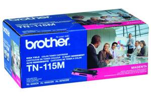Brother TN-115 Magenta Original Hi-Yield Toner Cartridge DCP-9040