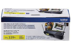 Brother TN-339Y Original Super High Yield Yellow Toner