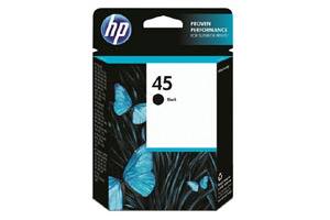 HP 51645A (#45) Black Original Inkjet Cartridge