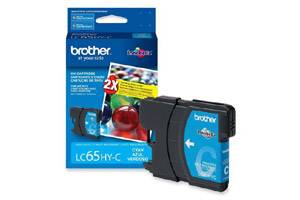 Brother LC65 High Yield Cyan Original Ink Cartridge for DCP-6690 MFC-5890 6490 6890