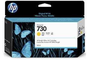 HP 730 P2V64A Yellow Original Ink Cartridge for DesignJet T1600