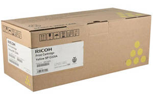 Ricoh 406044 Yellow Original Toner Cartridge for Aficio SPC220N