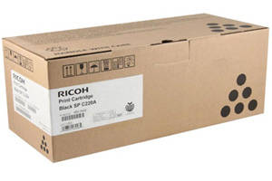 Ricoh 406046 Black Original Toner Cartridge for Aficio SPC220N