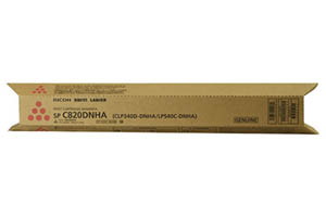 Ricoh 821028 Magenta Original Toner Cartridge Aficio SPC820 SPC821 