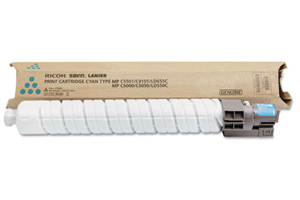 Ricoh 841455 Cyan Original Toner Cartridge for Aficio MPC4000  