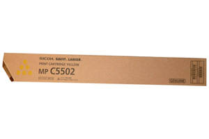 Ricoh 841752 Yellow Original Toner Cartridge for Aficio MPC4502 