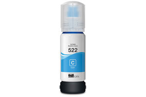 Epson T522 Cyan Compatible Ink Bottle for EcoTank ET-2800 ET-4800
