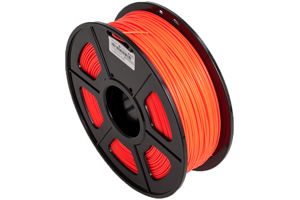PLA Noctilucent Red Filament 1.75mm 1kg Supply Spool for 3D Printer