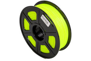 PLA Noctilucent Yellow Filament 1.75mm 1kg Supply Spool for 3D Printer