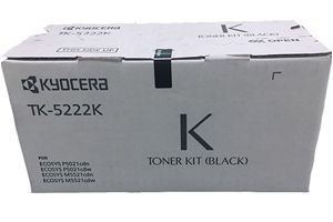 Kyocera TK-5222K Black Original Toner Cartridge for M5521CDW