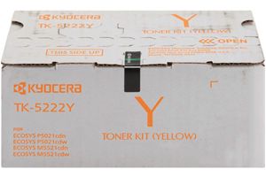 Kyocera TK-5222Y Yellow Original Toner Cartridge for M5521CDW