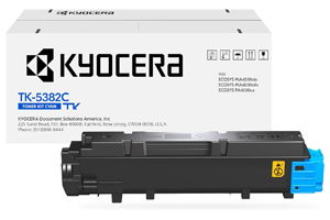 Kyocera TK-5382C Original Cyan Toner Cartridge - MA4000cix PA4000cx