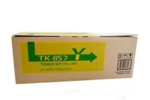 Kyocera Mita TK-857Y Yellow Original Toner Cartridge