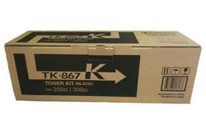 Kyocera Mita TK-867K Original Black Toner Cartridge for 250ci 300ci