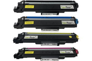 Brother TN-227 High Yield Compatible Toner Cartridge Set w/Chip