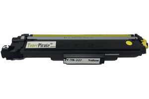 Brother TN-227Y High Yield Compatible Yellow Toner Cartridge w/Chip