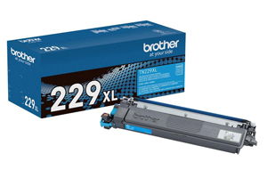 Brother TN229XLC Cyan High Yield Original Toner Cartridge
