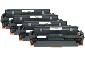 HP 414X Compatible Black & Color Toner Cartridge Set for M454 w/Chip