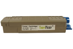 Okidata 44315304 Compatible Black Toner Cartridge for C610 Printer