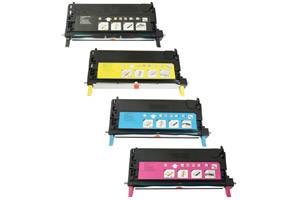Xerox 6280 4-Pack High Yield Black & Color Compatible Toner Set