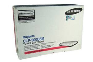 Samsung CLP-500D5M Magenta Original Toner Cartridge CLP-500 CLP-550 Printer