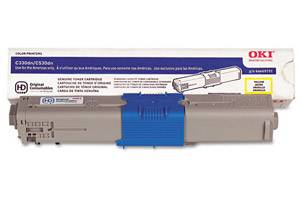 Okidata 44469701 Original Yellow Type C17 Toner for C330dn C530dn MC361 MC561
