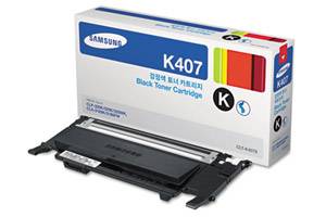 Samsung CLT-K407S Original Black Toner Cartridge CLP-320N CLP-325W CLX-3185FW
