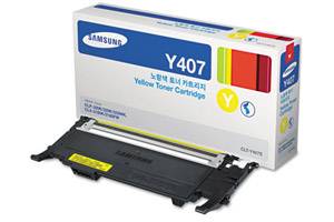 Samsung CLT-Y407S Original Yellow Toner Cartridge CLP-320N CLP-325W CLX-3185FW