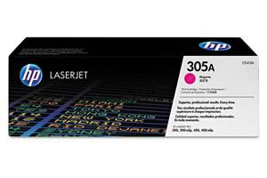 HP CE413A 305A Magenta Original Toner Cartridge LaserJet 300 400