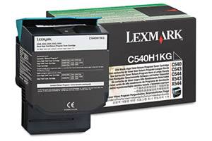Lexmark C540H1KG Original High Yield Black Toner Cartridge C540 C543 C546 Color