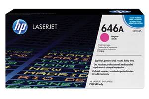 HP CF033A 646A Magenta Original Toner Cartridge LaserJet CM4540