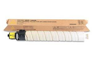 Ricoh 841339 Original Yellow Toner Cartridge for Aficio MPC2000 MPC2500 MPC3000
