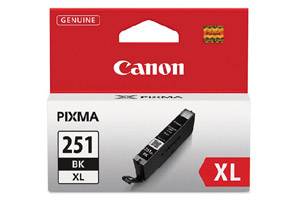 Canon CLI-251XL High Yield Black Original Ink Cartridge for Pixma MG5420 MG6320 MX722