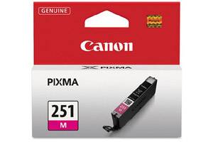 Canon CLI-251 Magenta Original Ink Cartridge Pixma MG5420 MG6320 MX722