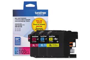 Brother LC1033PKS Original C/Y/M Color Ink Cartridge for MFC-J285DW J4310DW J4410DW