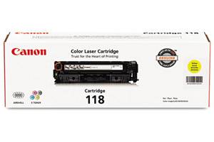 Canon 118 Original Yellow Toner Cartridge for ImageClass MF726Cdw