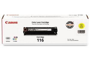 Canon 116 Original Yellow Toner Cartridge for ImageClass MF8050