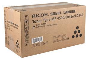Ricoh 841346 Original Black Toner Cartridge for Aficio MP3500 MP4000 MP5000
