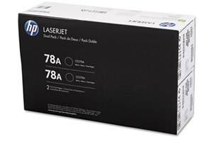 HP CE278D / 78A Original Dual Pack Black Toner for LaserJet P1606