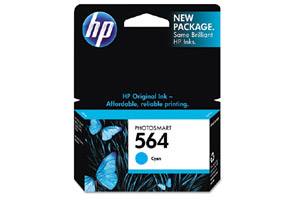 HP CB318WN (#564) Original Cyan Ink Cartridge