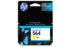 HP CB320WN (#564) Original Yellow Ink Cartridge